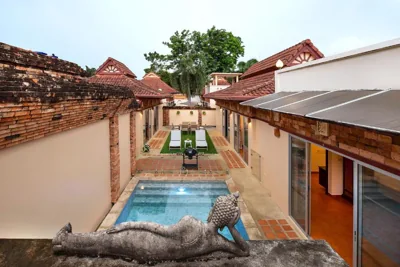 Balinese 3BR Pool Villa Freya, Spacious Courtyard, 70 m from Stay Wellbeing & Lifestyle – Photos 4